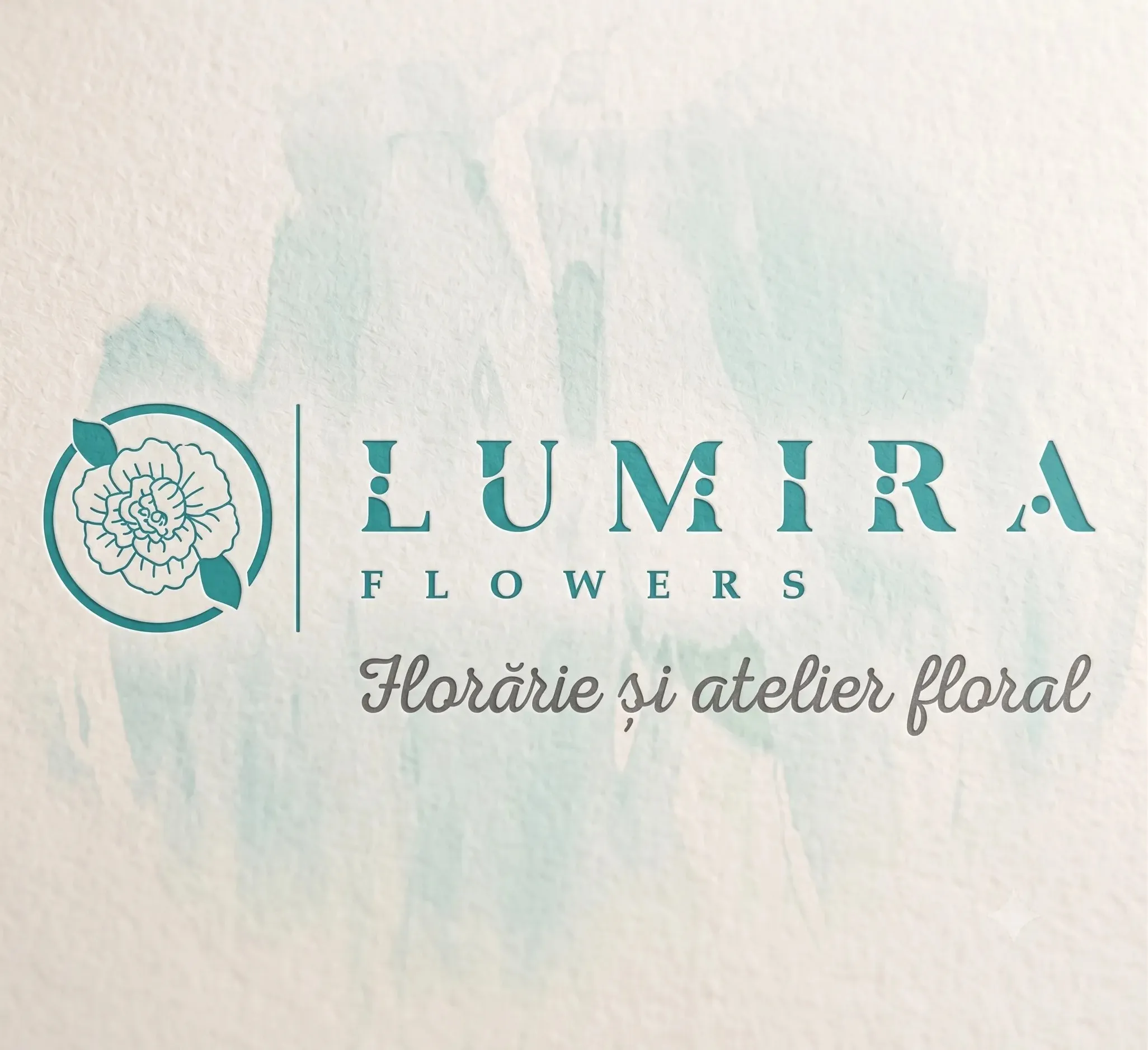Florăria Lumira Flowers Logo